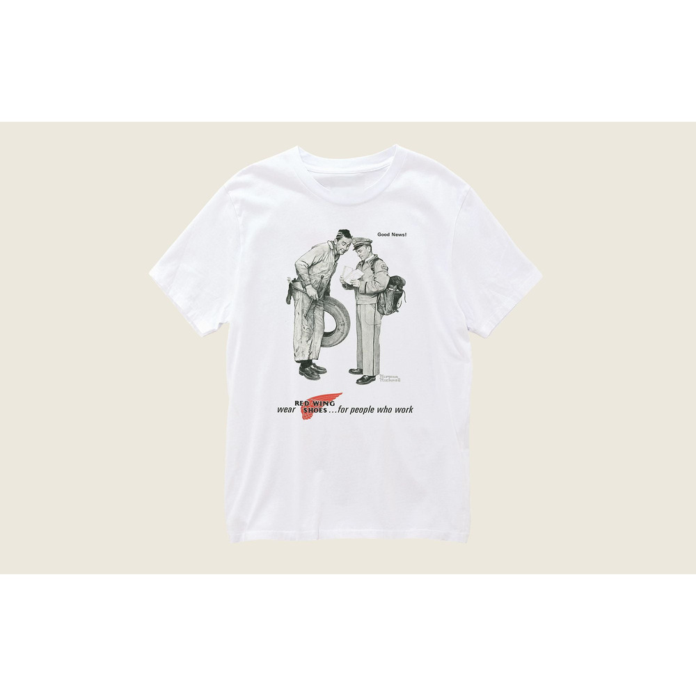 RED WING Heritage Norman Rockwell T-Shirt